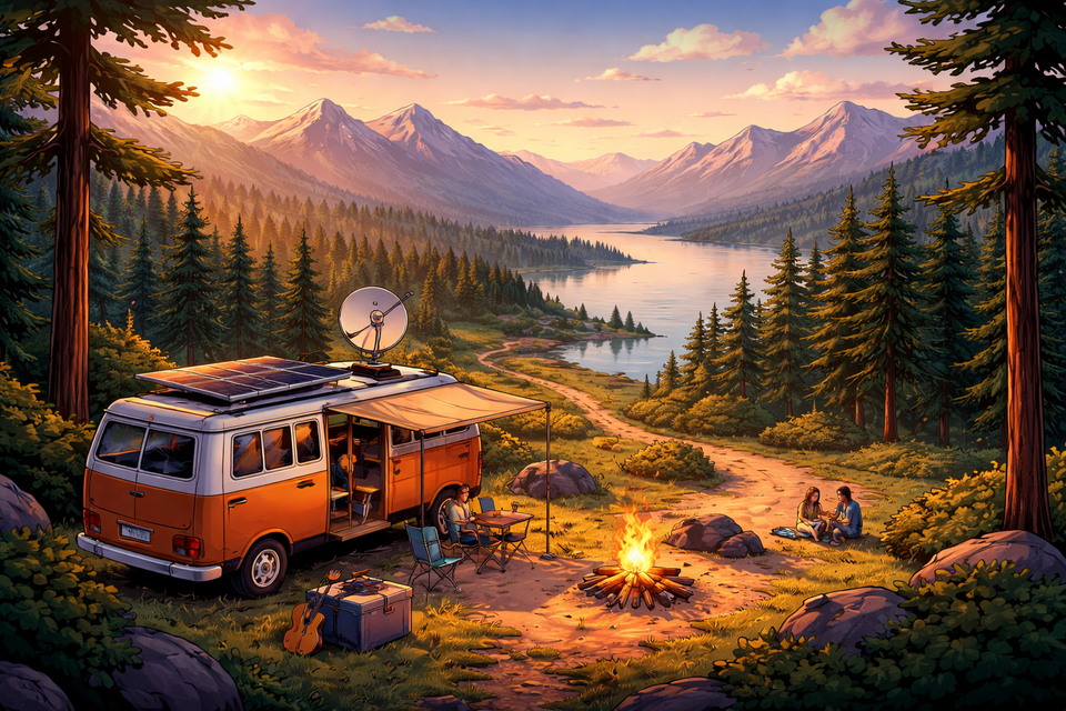 ShowShark for Van Life and Off-Grid Living