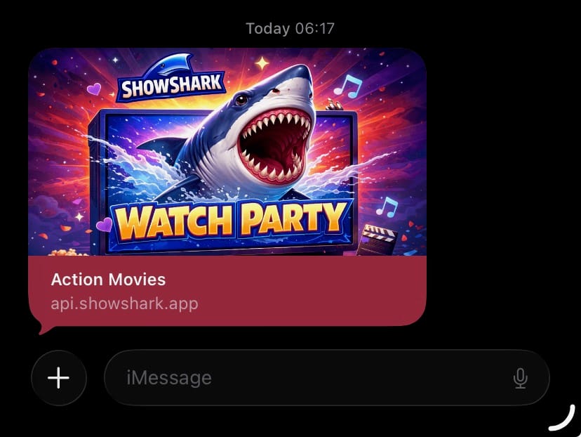 ShowShark Watch Parties: Synchronized Viewing with Friends & Family